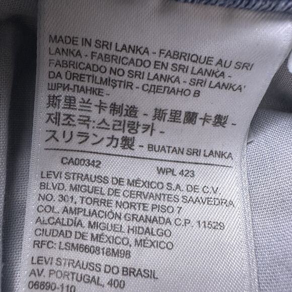 Levis Jeans Womens Size 6 Blue Mid Rise Bootcut 28x32 Stretch Med Wash Western - Picture 13 of 16